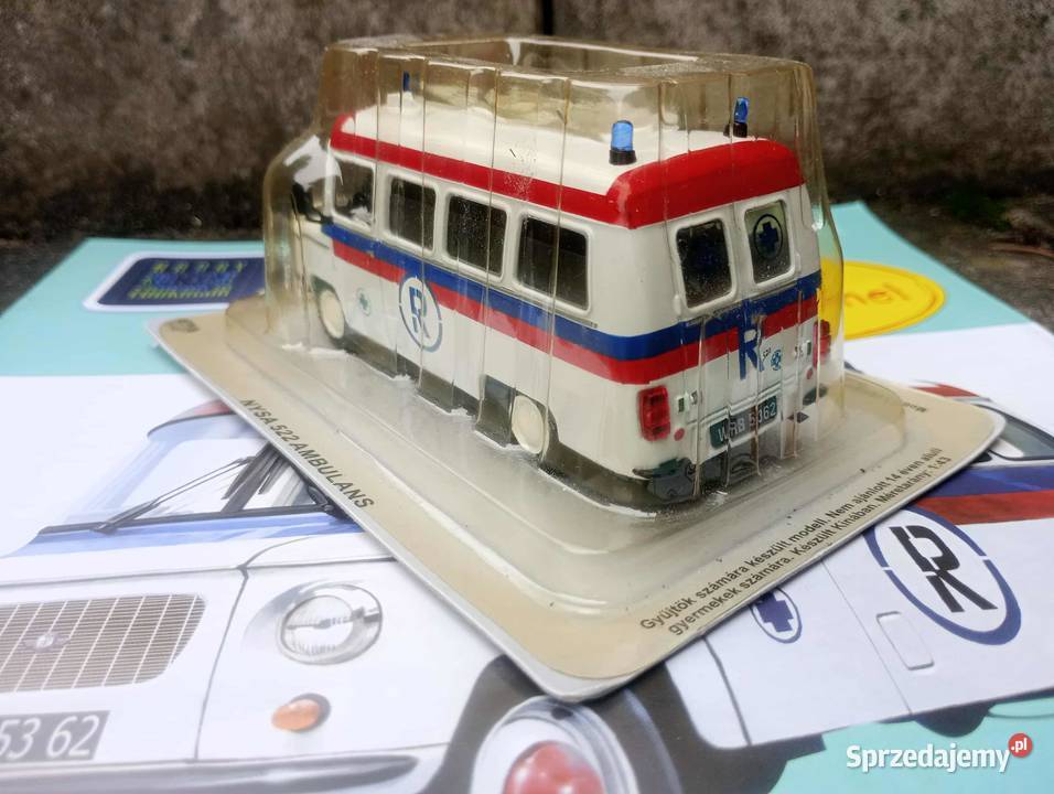 NYSA 522 AMBULANS model deagostini 143 Kultowe Warszawa