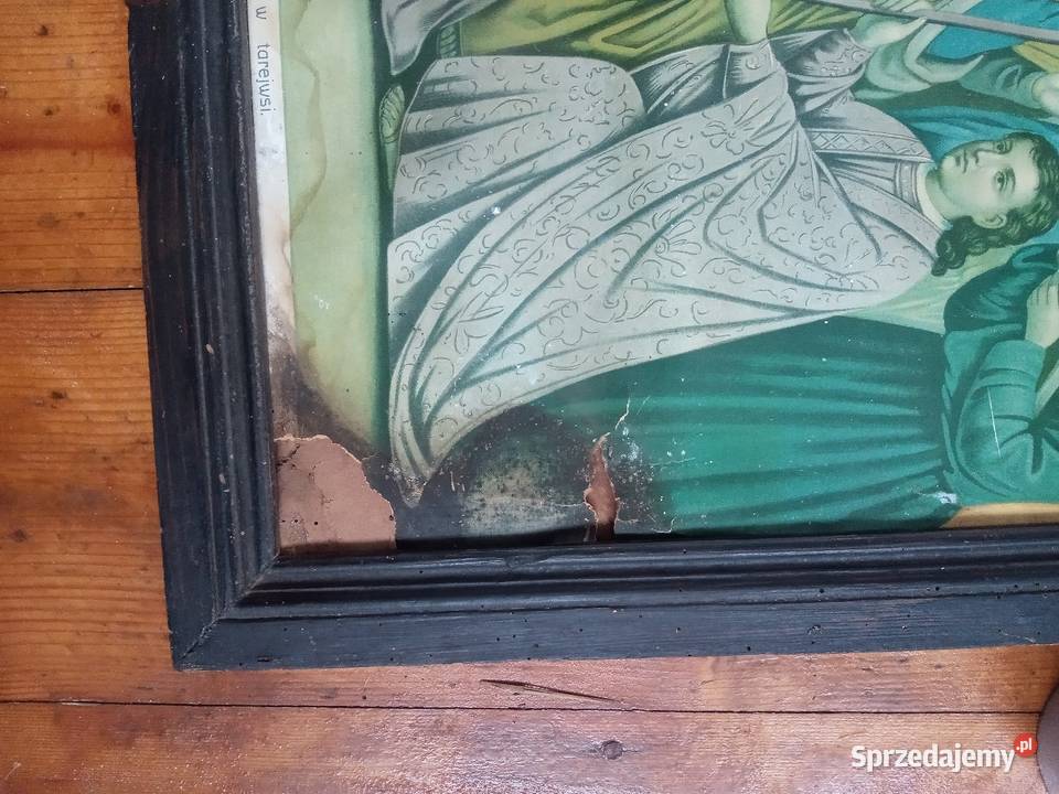 Obraz swiety Cudowny obraz w starej wsi Gdów