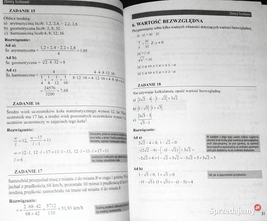 Matematyka korepetycje Liceum Część 1 Robert