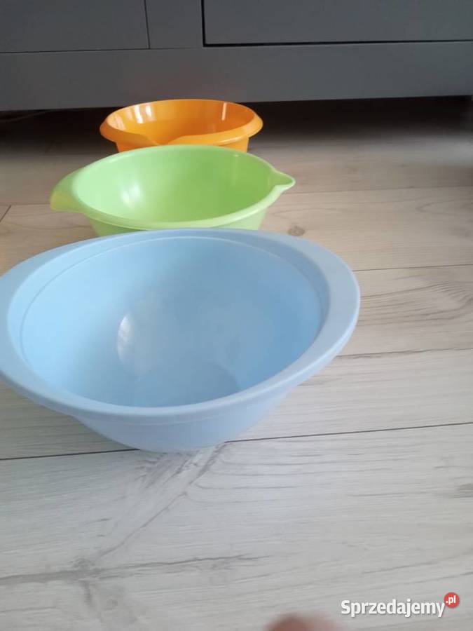 Zestaw misek plastikowych Mysłowice sprzedam