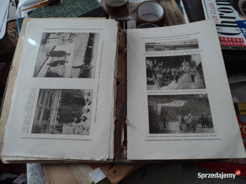 Polska w latach wojny światowej album z 1930 małopolskie Nowy Sącz sprzedam