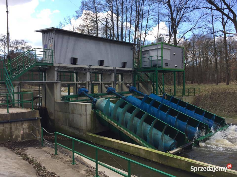 MEW Pakiet dwóch elektrowni wodnych 165 kW Kolonowskie
