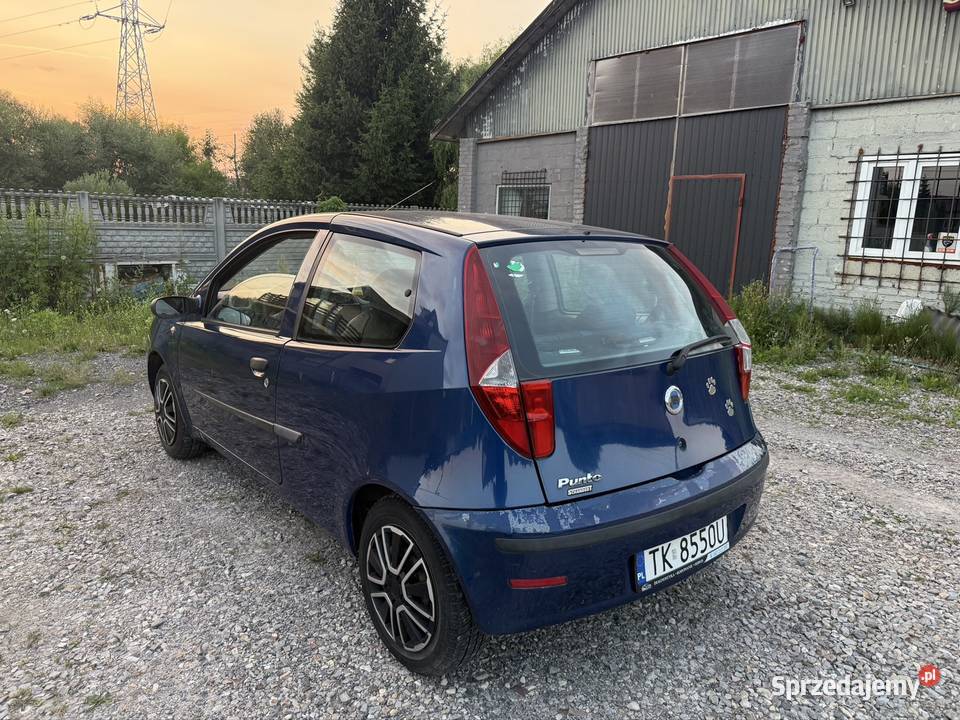 Fiat Punto 2 Lift 12 Benzyna Klimatyzacja Zarejestrowany w Polsce Kielce