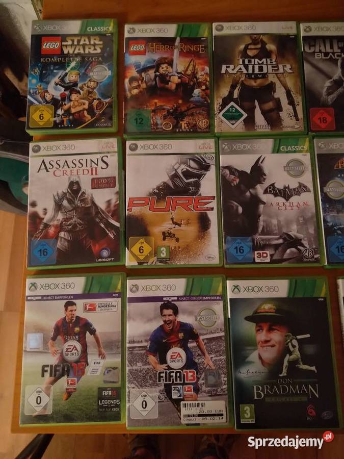 Xbox różne gry Poznań