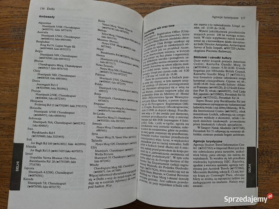 Indie część północna Pascal przewodnik Kraków sprzedam