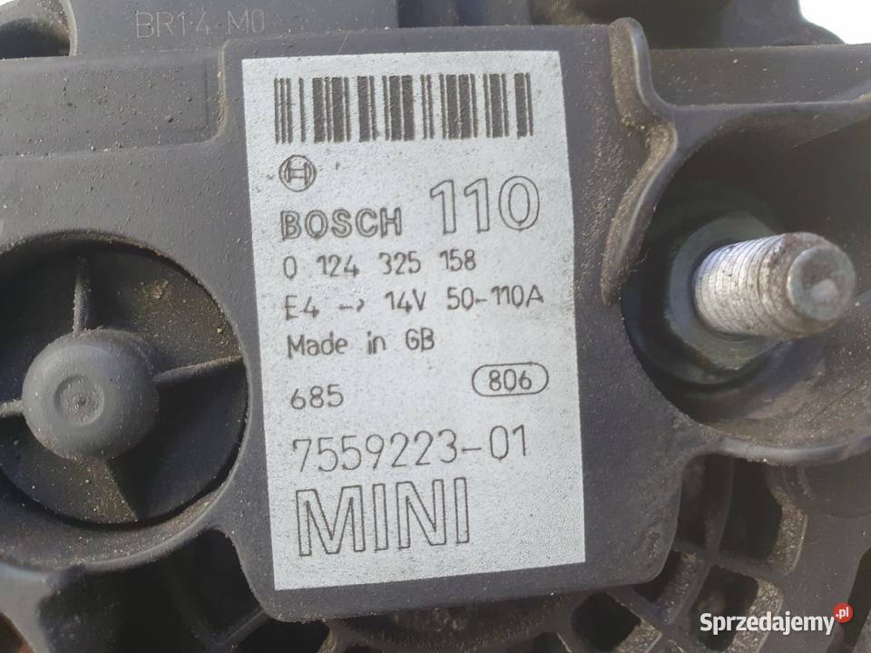 Mini One R50 R53 16 16V ALTERNATOR 110A Janów
