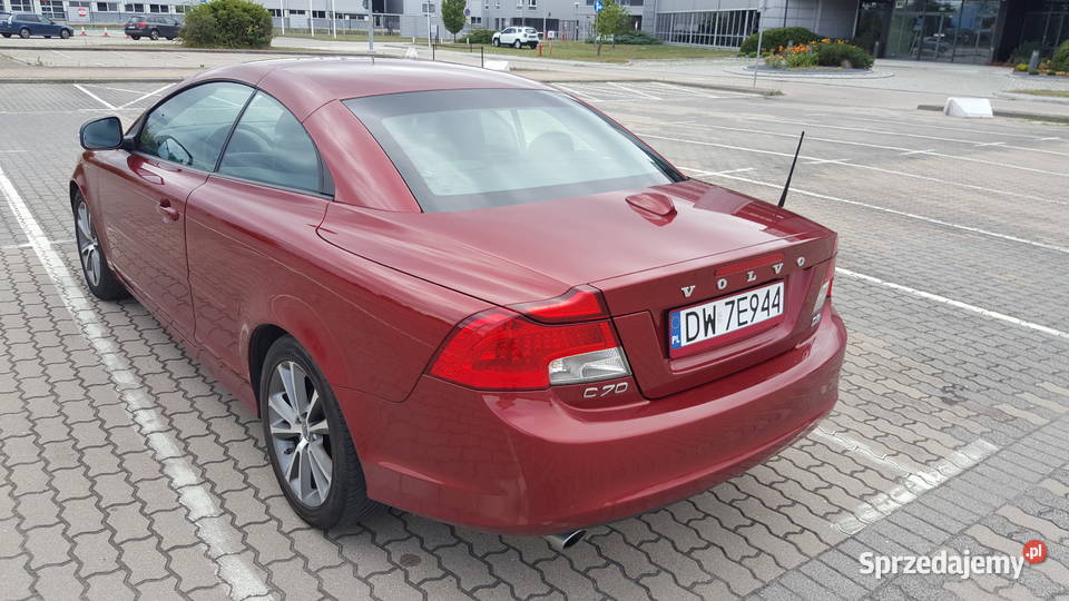 volvo C70 D3 mały przebieg bogate wyposażenie dolnośląskie Wrocław sprzedam