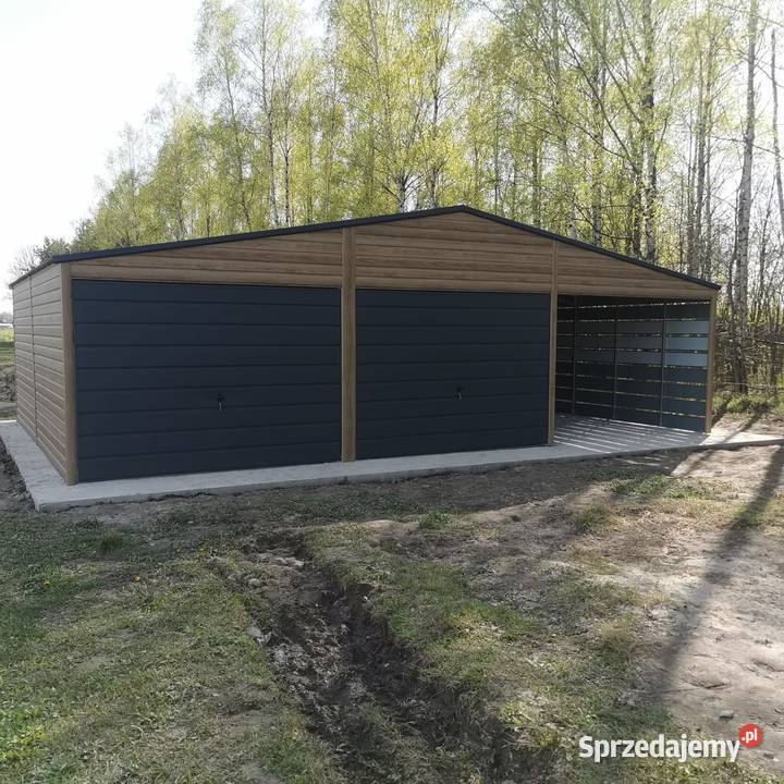 Garaż blaszany PREMIUM KONST 100 PROFIL Nowy Dwór Mazowiecki