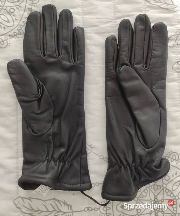 RĘKAWICZKI SKÓRZANE Ocieplane SKÓRA Nowy Sącz