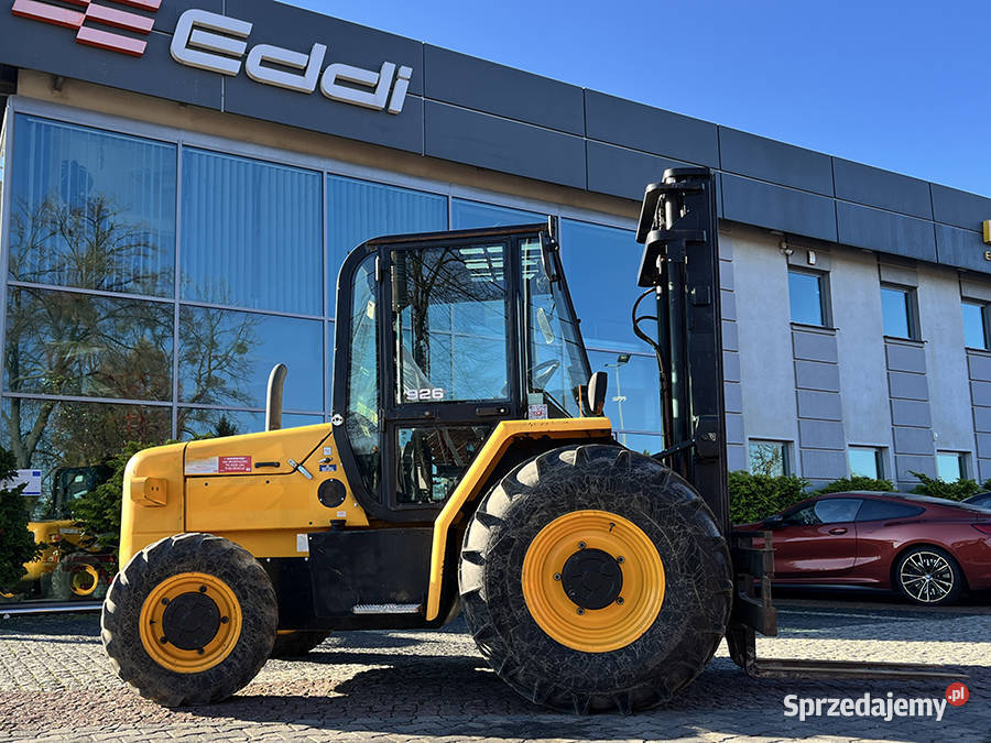 Wózek widłowy terenowy JCB 926 4 WD triplex 55 m Kęty sprzedam