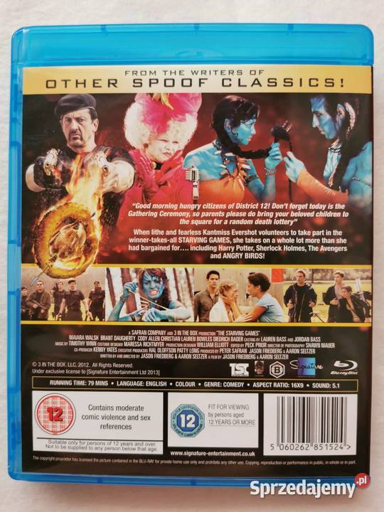 The Starving Games Igrzyska Śmiechu W Blu-ray Wytrzyszczki