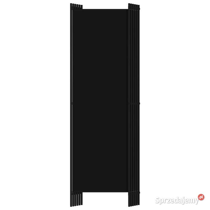 Parawan 6panelowy czarny 300 x 180 WM320730 Warszawa