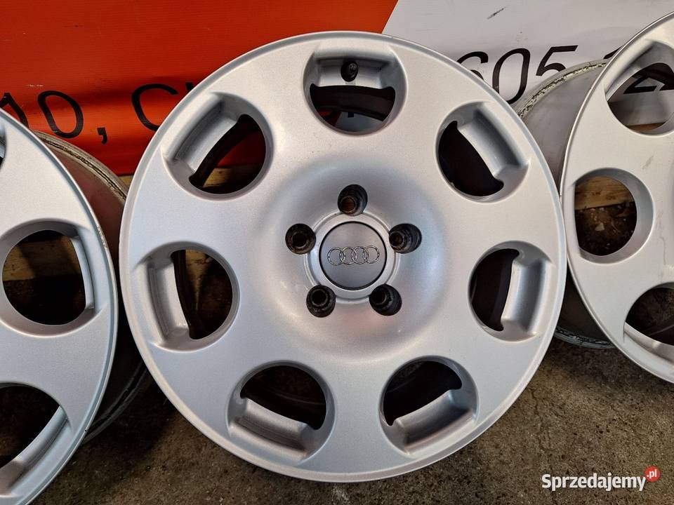 Alufelgi 5x112 16 ET42 Audi A4 B5 B6 B7 A3 A6 A8 aluminiowe kujawsko-pomorskie Choceń