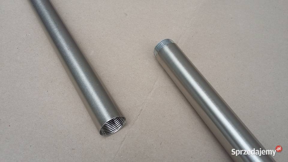 Rurka do lampy STAL 1065mm DUŻE GWINTY Warszawa sprzedam