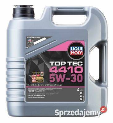 Olej silnikowy Top Tec 4410 5W30 4L Aprobaty i Kraków