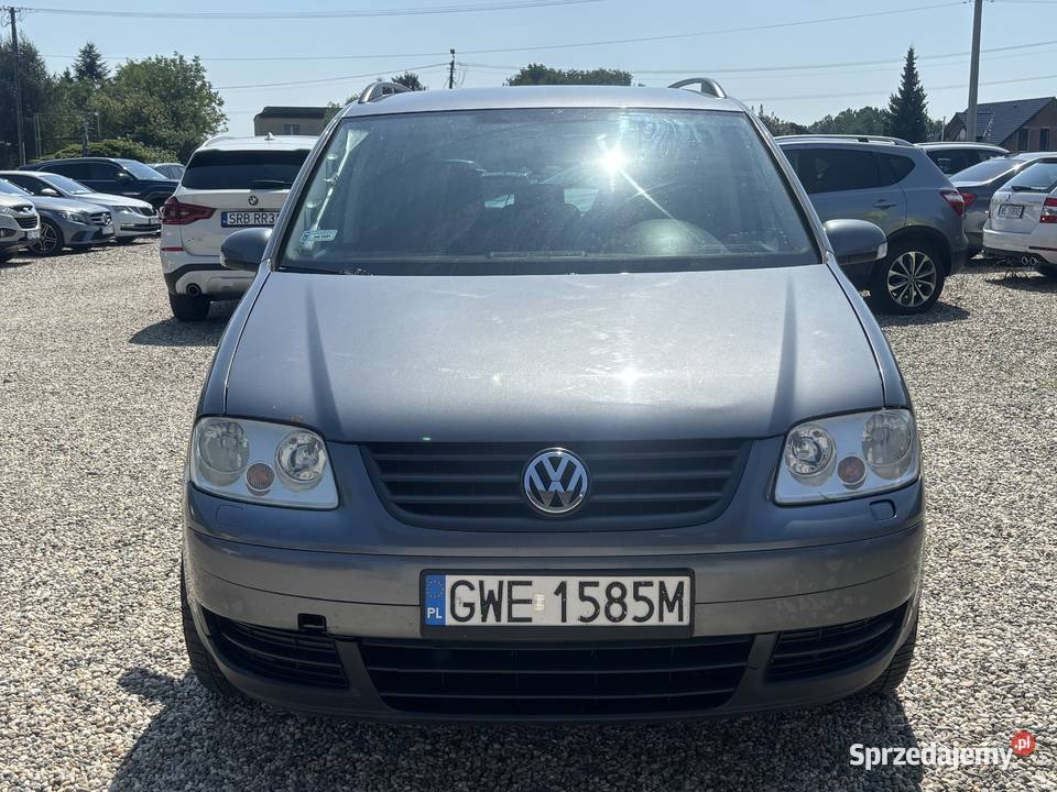 Volkswagen Touran 7 osobowy elektryczne szyby śląskie Paniówki