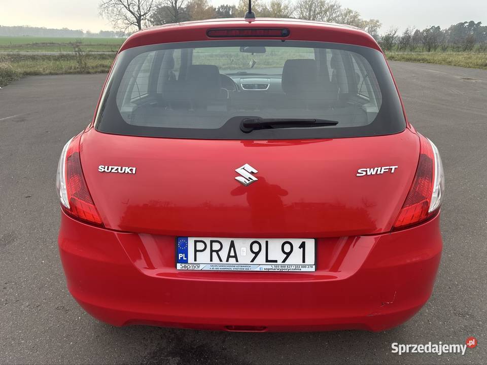 Sprzedam Suzuki Swift V 2014 czerwony