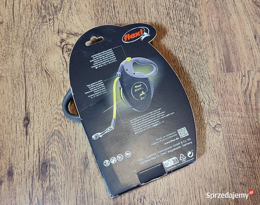 Automatyczna smycz psa Flexi Giant Neon Tape w Dla psów Jasień