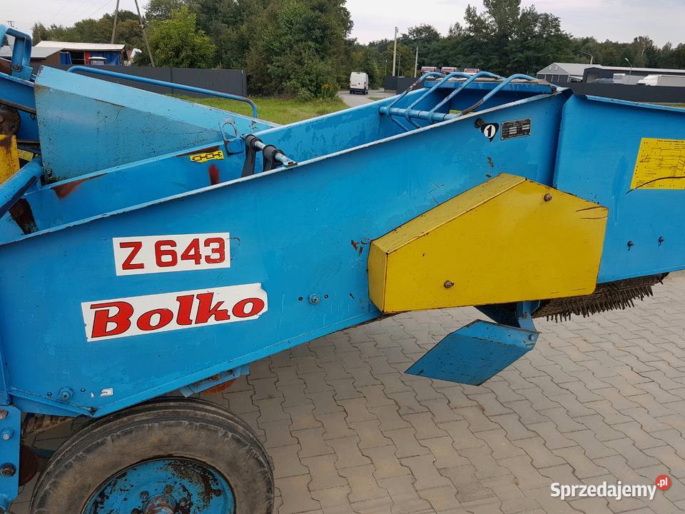 Kombajn do ziemniaków BOLKO mało używany Obsypniki i pielniki Dąbrowa Tarnowska