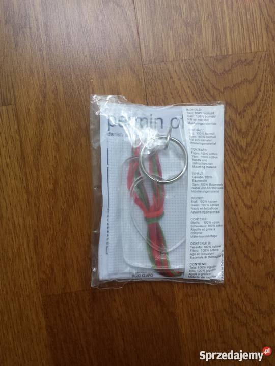 Nowy brelok do haftowania serce róża