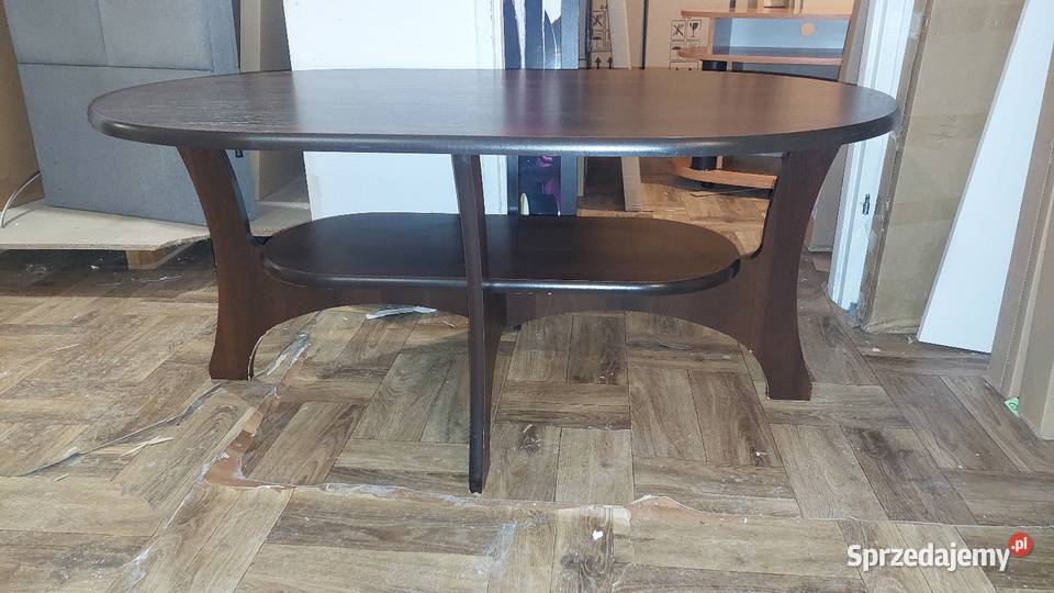 ława owalna brązowa Poznań sprzedam