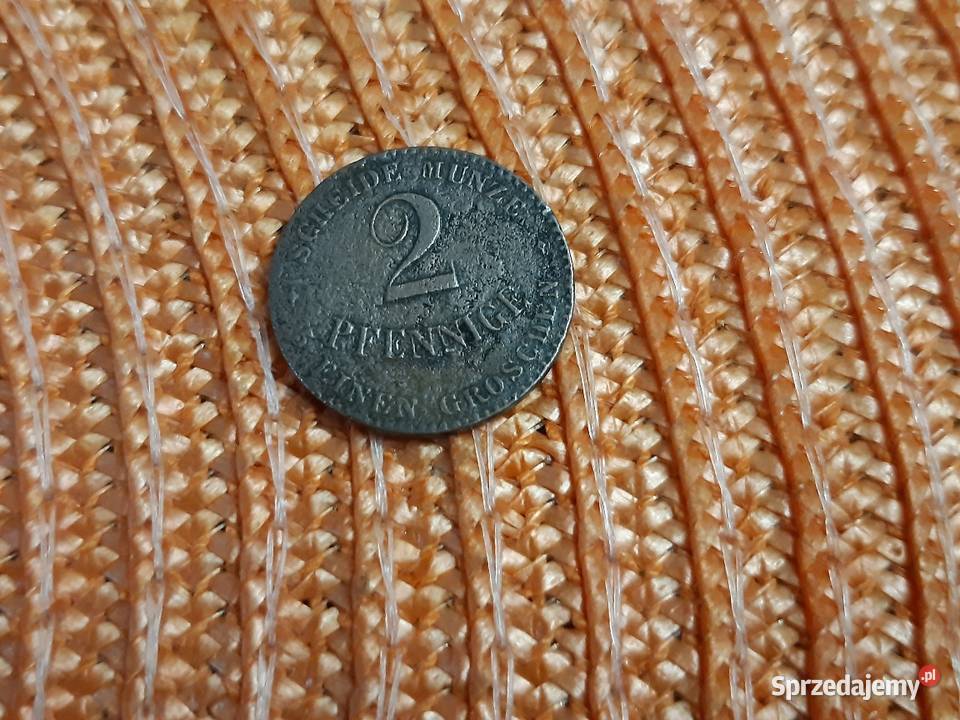 moneta Księstwa SaksoniiCoburg z 1868r Numizmatyka Łomża