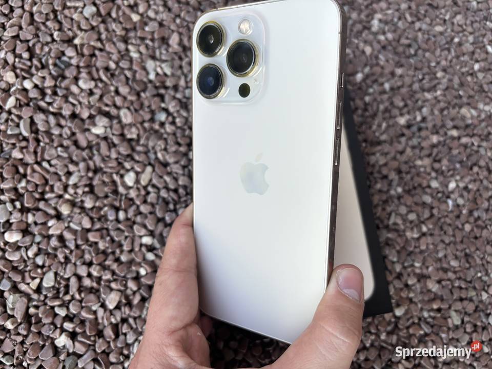 iPhone 13 PRO 128GB złoty stan idealny łódzkie Łódź