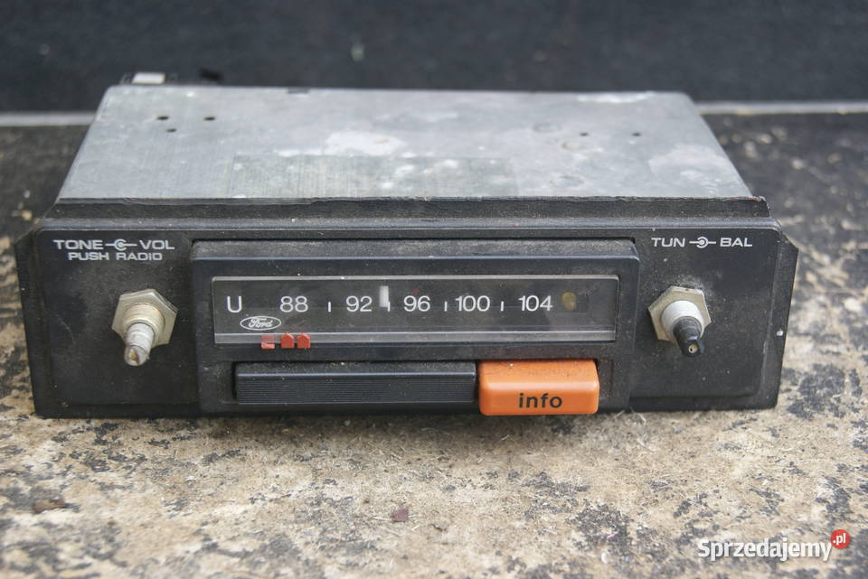 RADIO FORD STARE RADIO SAMOCHODOWE FORD M12 śląskie Rybnik sprzedam