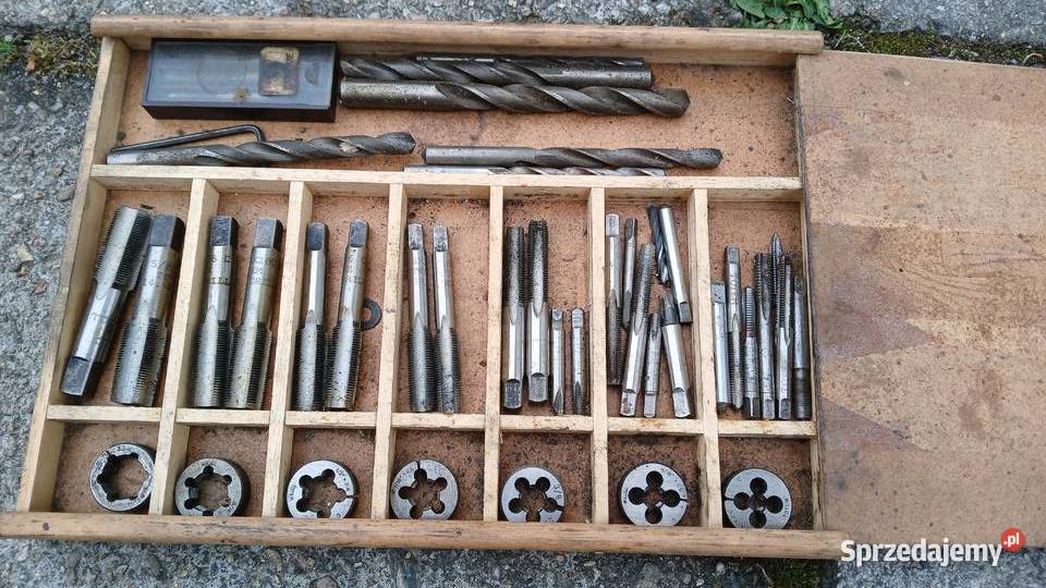 Gwintowniki Angielskie BSC komplet Gryfów Śląski