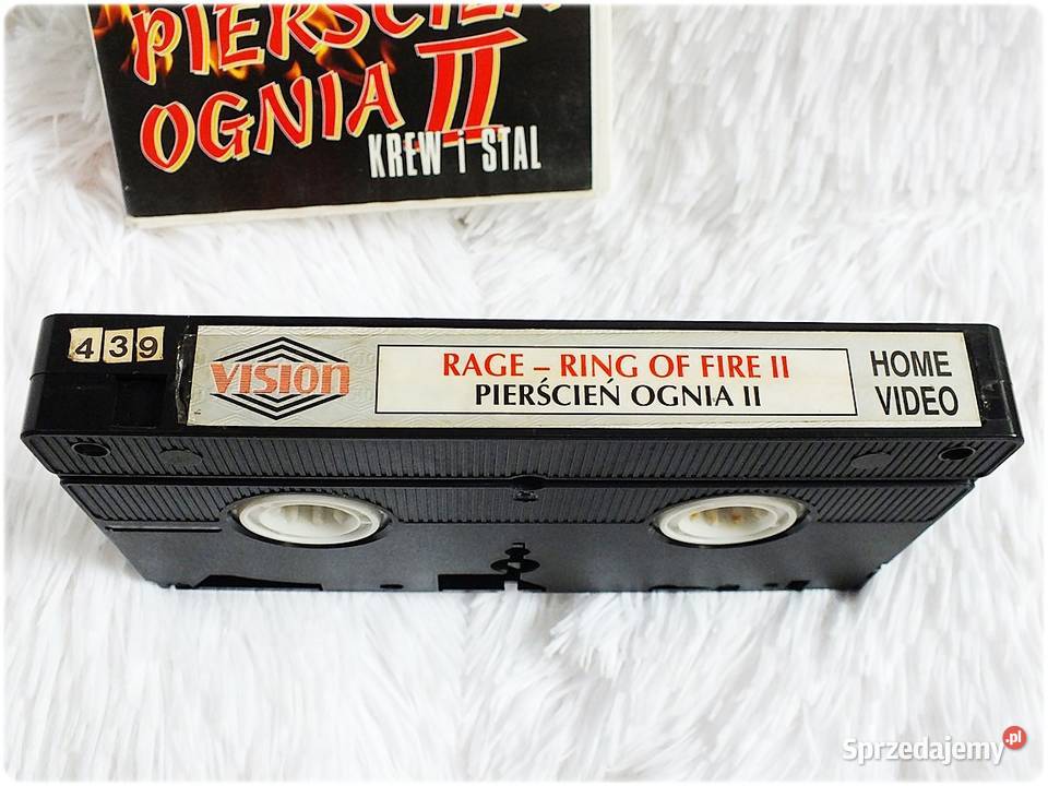Kaseta VHS Film Pierścień Ognia II Krew i Stal lektor Filmy Żary