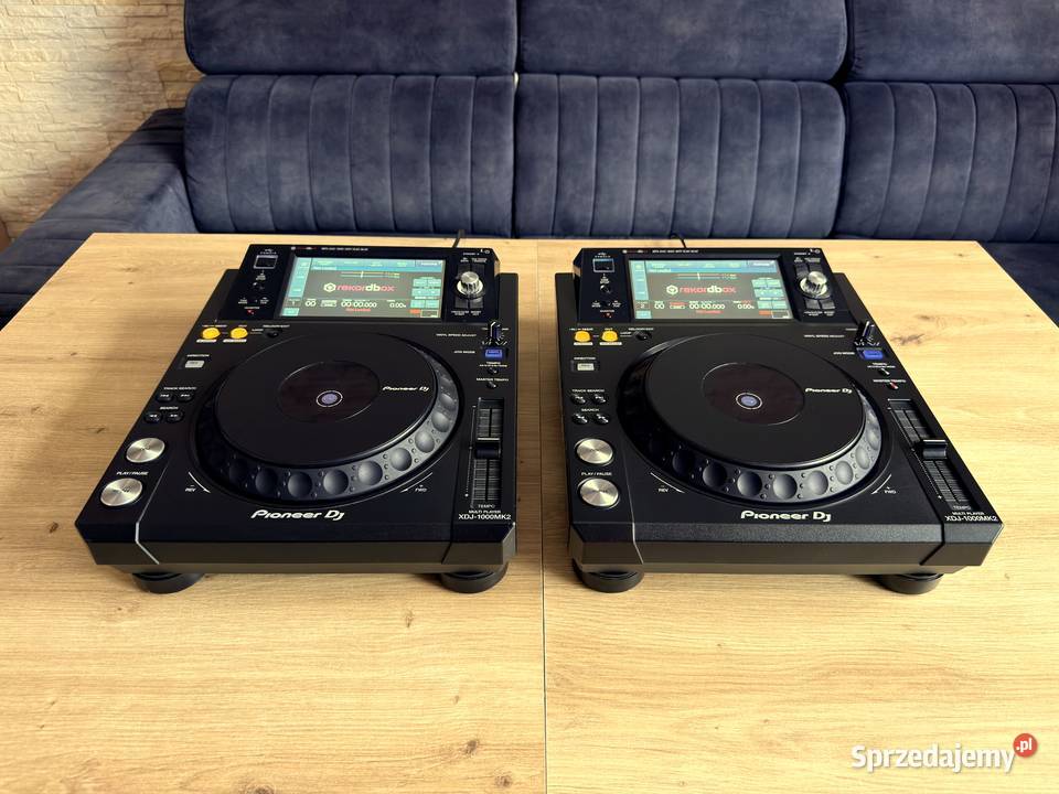 2x Pioneer XDJ1000MK2 100 Sprawne Świeżo łódzkie Kutno sprzedam