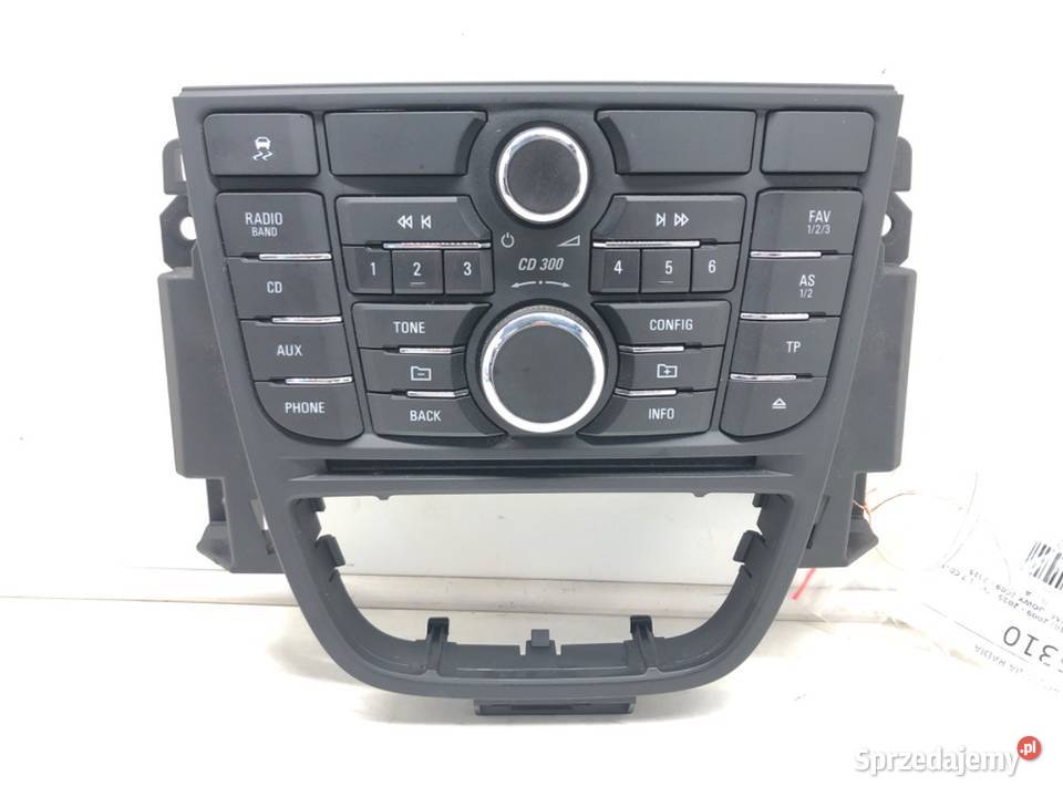 PANEL STEROWANIA RADIA OPEL ASTRA J 13360090 Panele sterowania, przełączniki