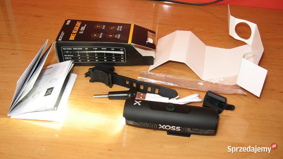 XOSS XL1200 lampkaświatło do roweru przód3200 sprzedam