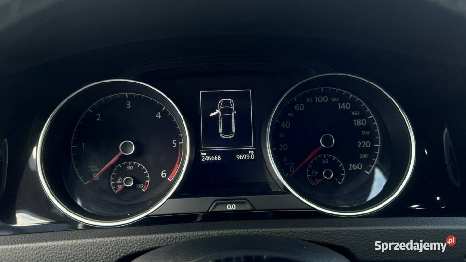 Volkswagen Golf Variant RLine 20 tdi dsg full Rok produkcji 2017 Gdańsk