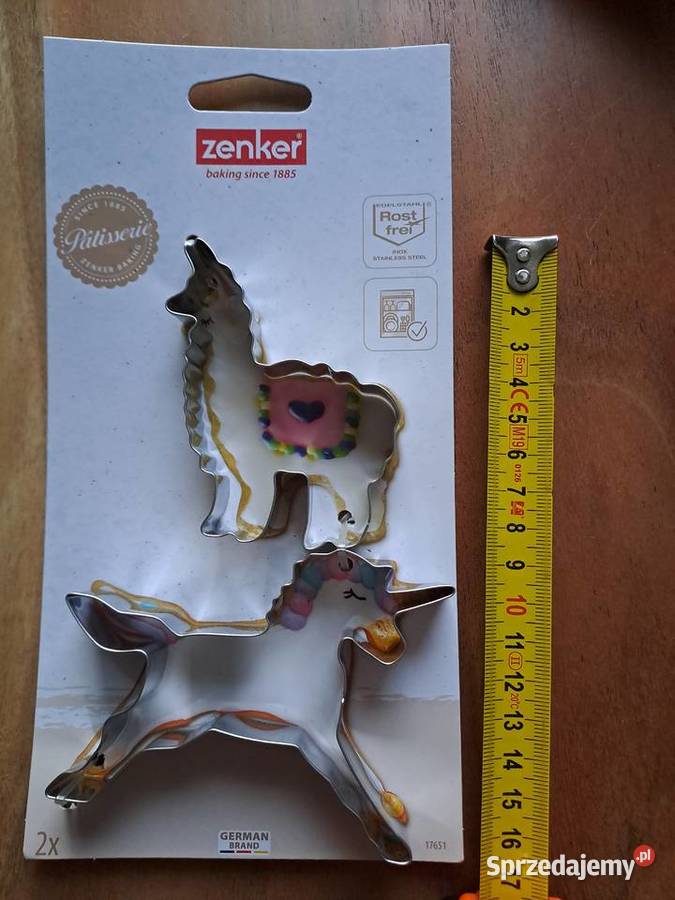 Lama Jednorożec Foremka do ciastek wykrawacz do