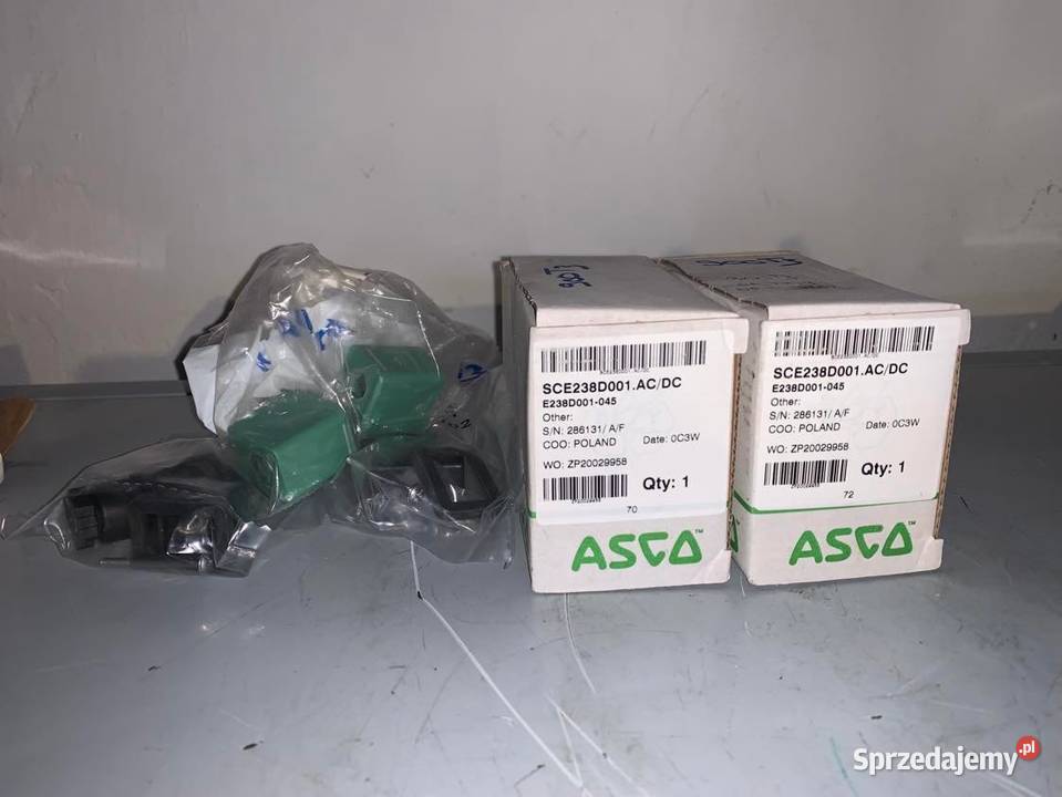 ASCO SCE238D001ACDC G38 Elektrozawór Warszawa