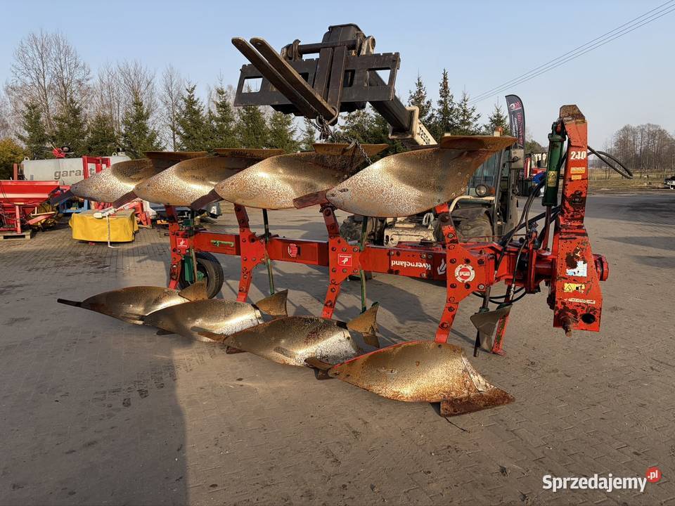 Pług Kverneland 4 skibowy obrotowy kółko