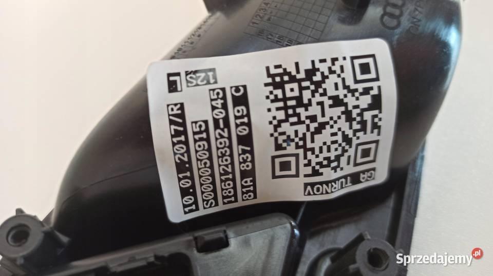 AUDI Q2 RĄCZKA KLAMKA LEWY TYŁ 81A837019C dolnośląskie