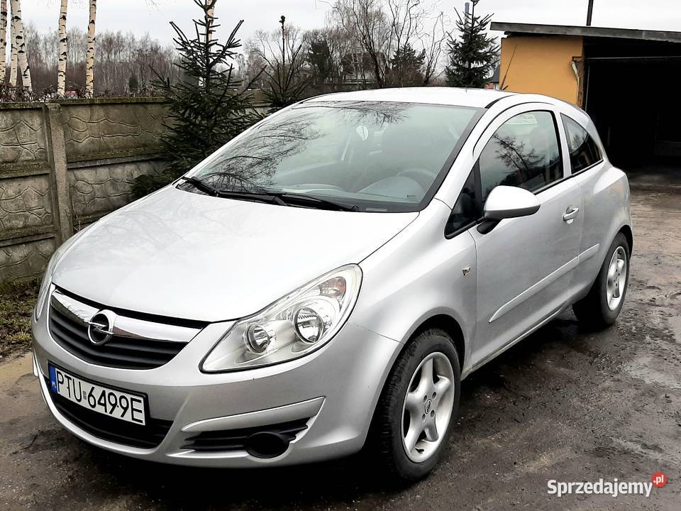 Opel Corsa D 2007 KLIMA Długie Opłaty Zduńska Wola