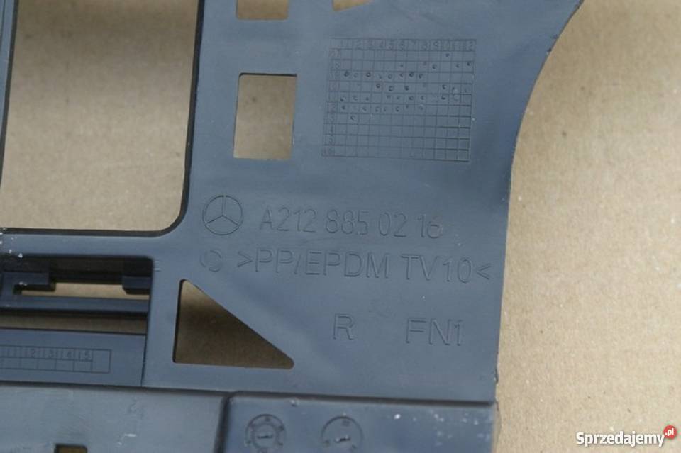 MERCEDES E KLASA PODSTAWA RADARU PRZÓD lubuskie Bieleń