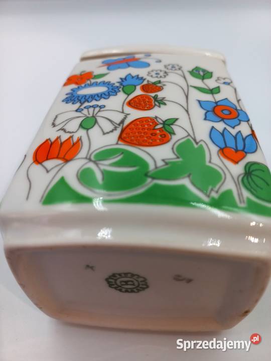 Śliczny stary pojemnik na przyprawydrobiazgi Porcelana i szkło Antyki, Sztuka, Kolekcje Inowrocław