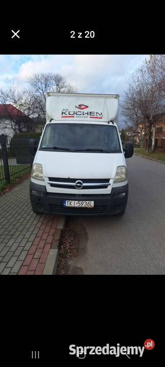 opel movano kontener 25d master manualna Sanok
