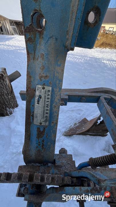 Pług 4 skibowy Rabewerk Pługi Piotrów-Gułaczów sprzedam