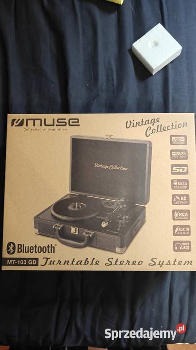 Gramofon Muse MT103 GD Warszawa