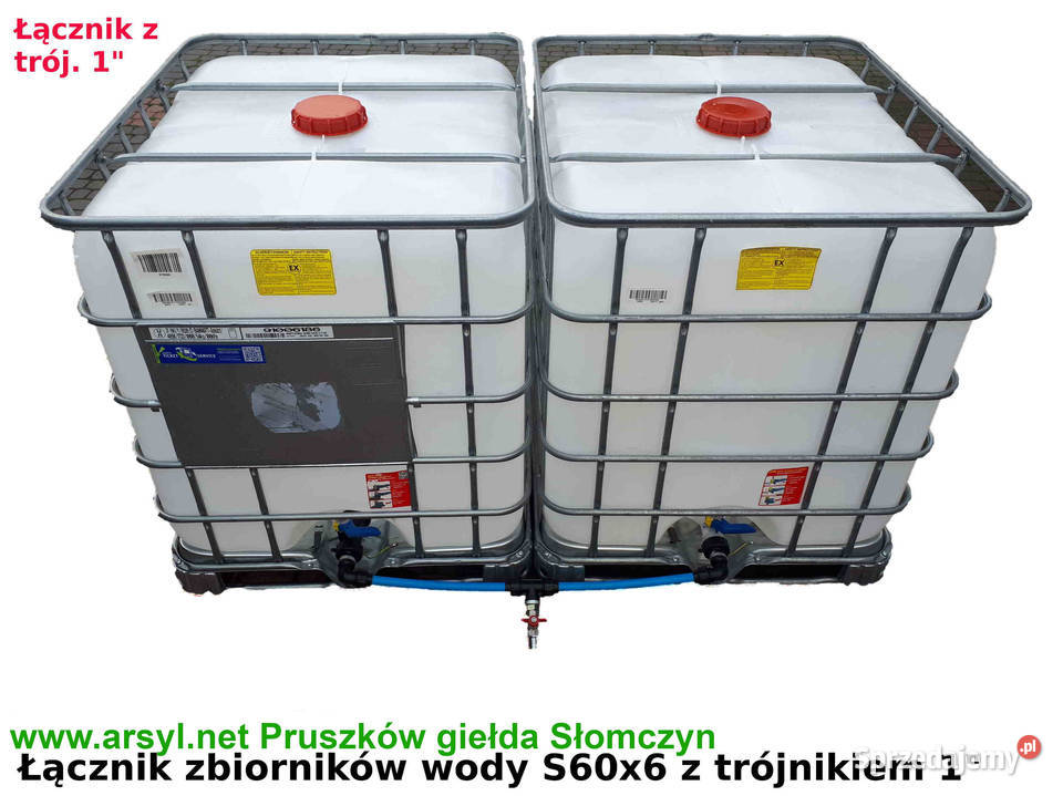 Zbiornik 1000l Pojemnik 1000l Złączka do Nawadnianie Pruszków sprzedam