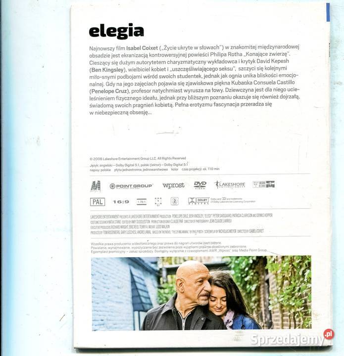 Elegia Film DVD DVD Szczecin