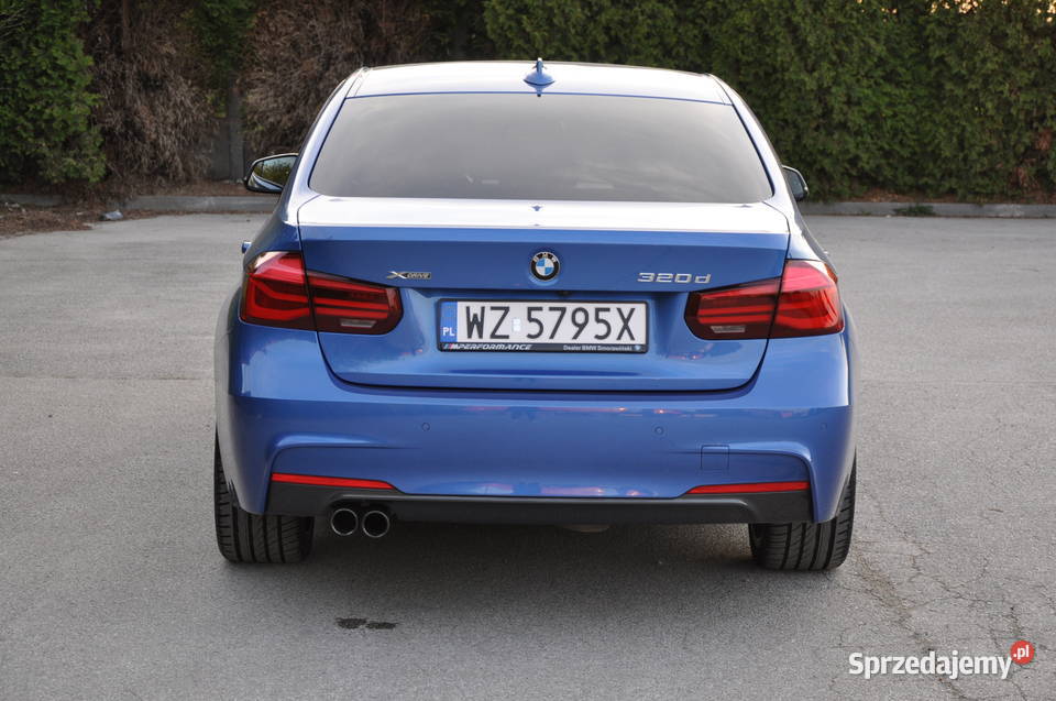 BMW Seria 3 320d X Drive M Pakiet Shadow Line wspomaganie kierownicy Bilcza
