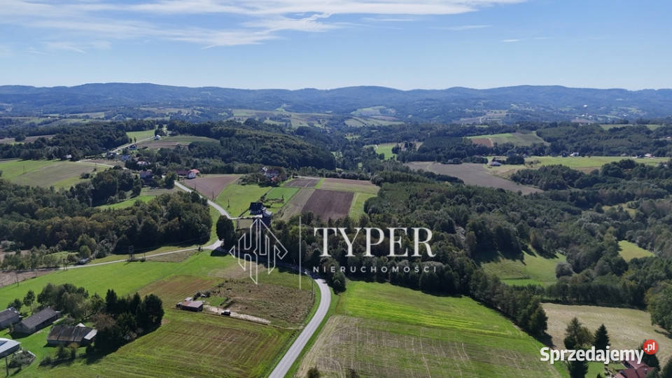 Działka Budowlana 30a Ryglice z pozw na budowę