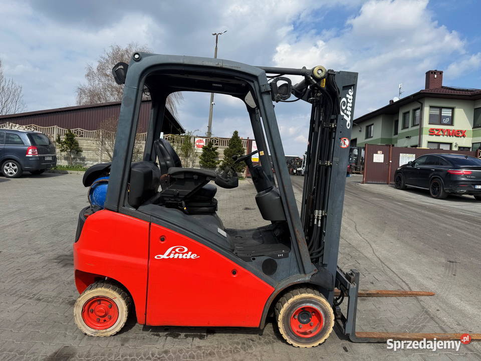 wózek widłowy LINDE H18T Triplex 460m udźwig łódzkie Działoszyn