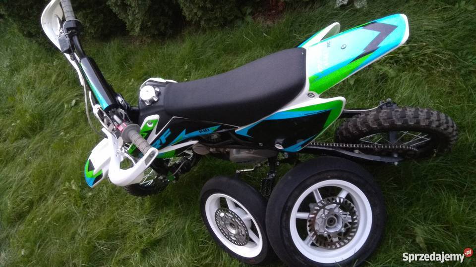 Pitbike MRF 140RC Kraków 2 zestawy kół SM i Zabierzów